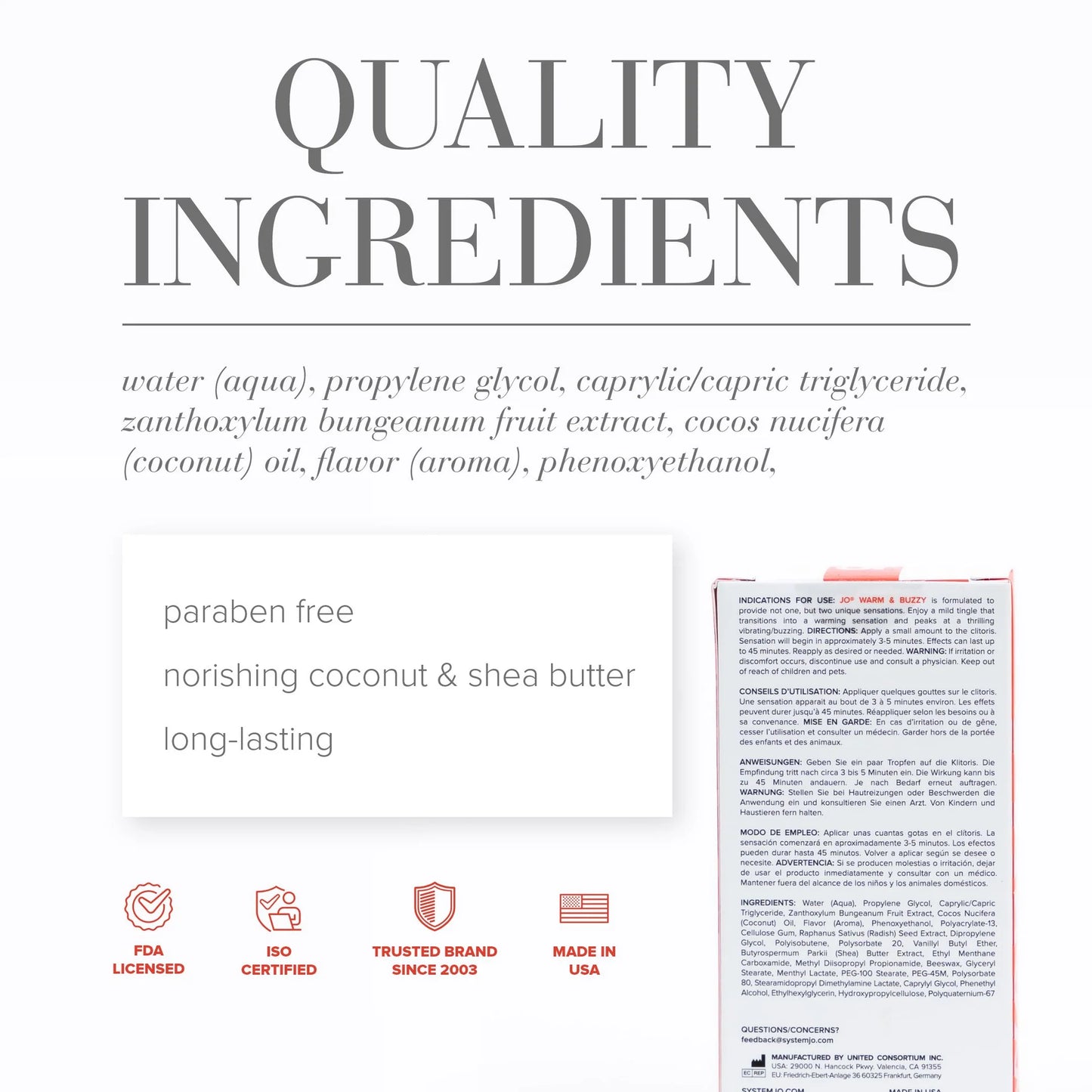 JO Warm & Buzzy - Clitoral Cream 10ml