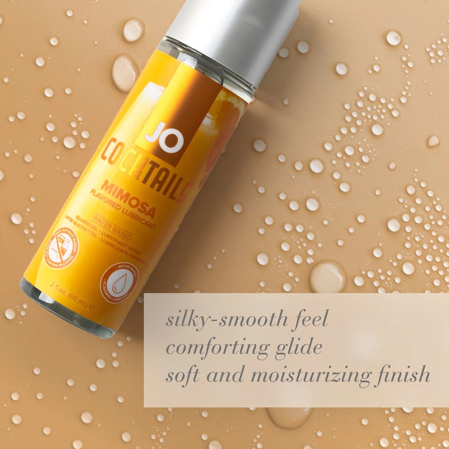 JO Cocktails Mimosa Water Based Lube Lubricant 2oz/60ml