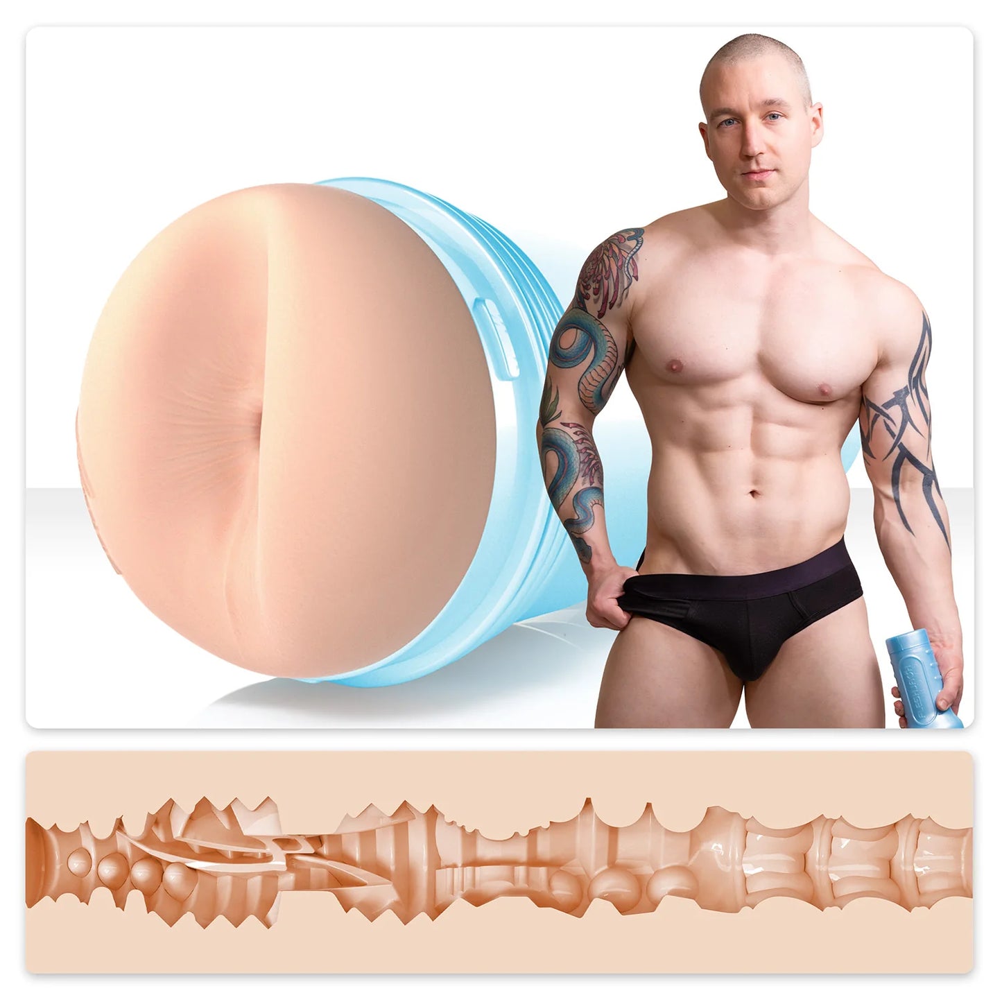 Fleshlight Fleshjack Boys Baxxx Chaos Ass Masturbator
