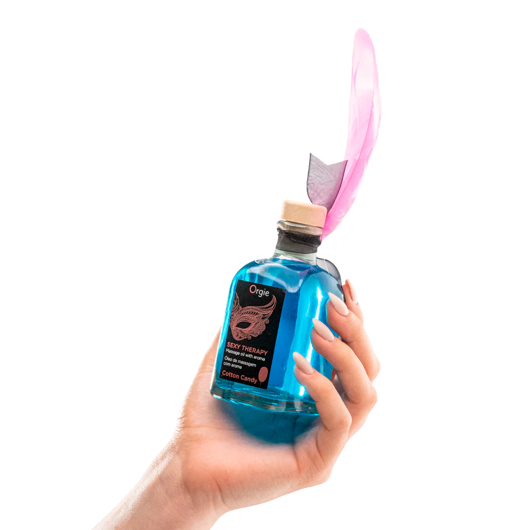 Orgie Sexy Therapy Cotton Candy Kissable Massage Oil 100ml