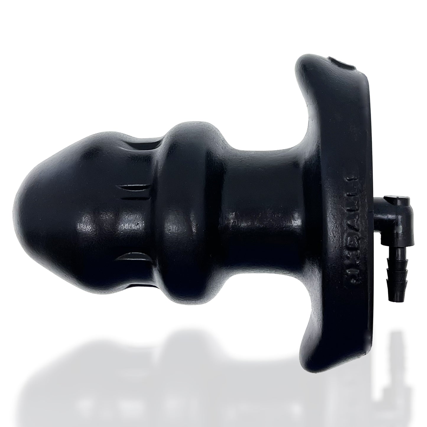 OxBalls Drain O Flow Thru Buttplug Black