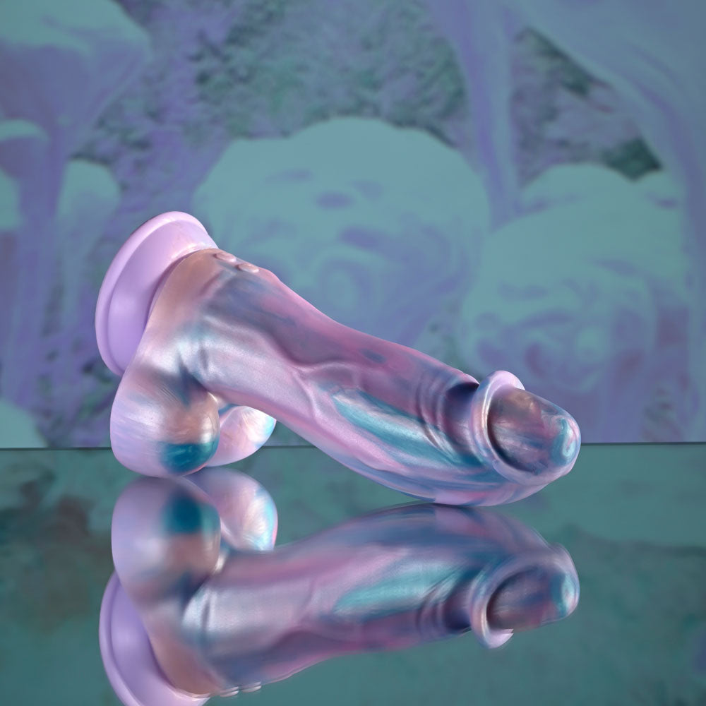 Evolved MYTHICAL - Multicoloured 22.6cm Vibrating Fantasy Dildo with Remote