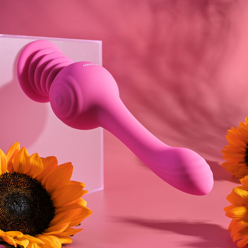 Evolved GYRO VIBE Pink 24.8cm USB Rechargeable Super Vibrator