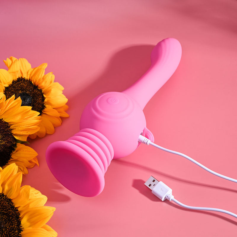 Evolved GYRO VIBE Pink 24.8cm USB Rechargeable Super Vibrator