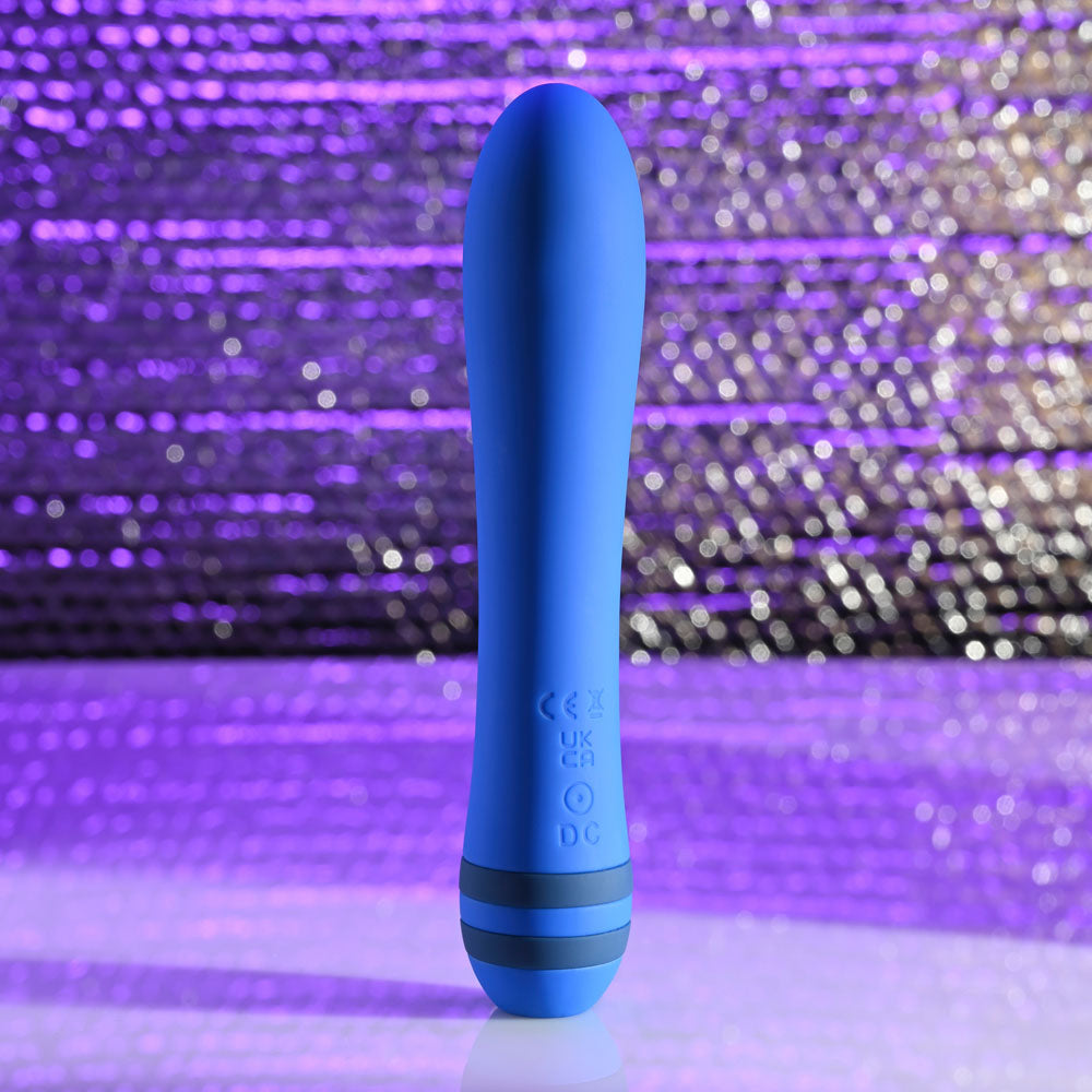 Evolved THE PLEASER Blue 16.5cm USB Rechargeable Vibrator
