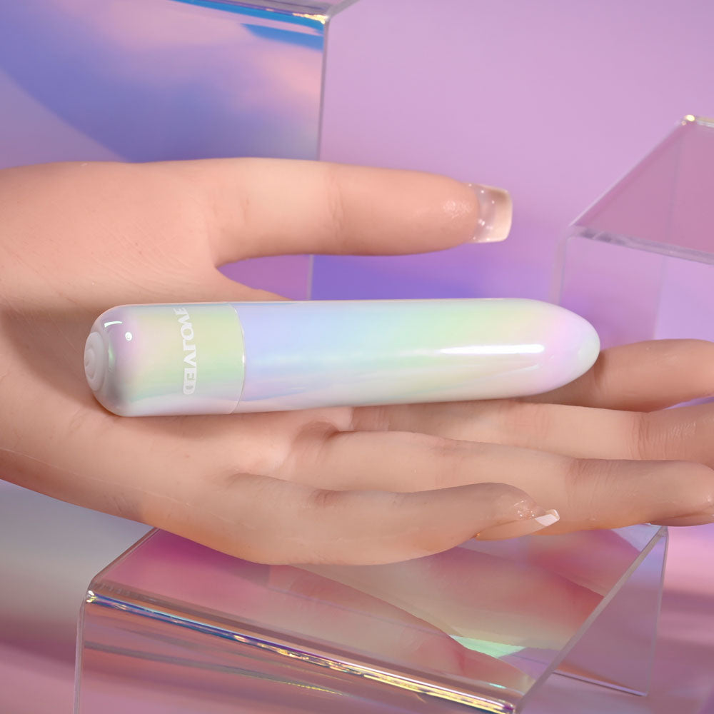 Evolved EASY DOES IT - Pearlescent White 10cm Bullet Vibrator