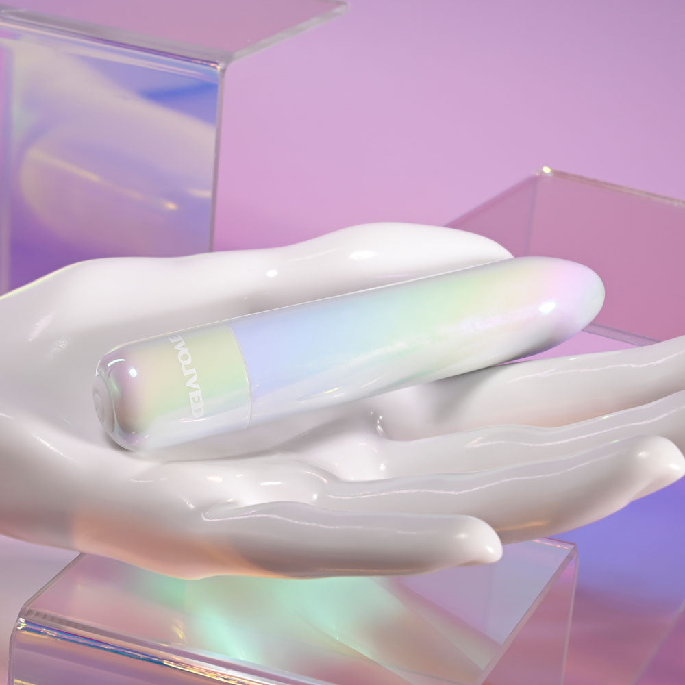 Evolved EASY DOES IT - Pearlescent White 10cm Bullet Vibrator