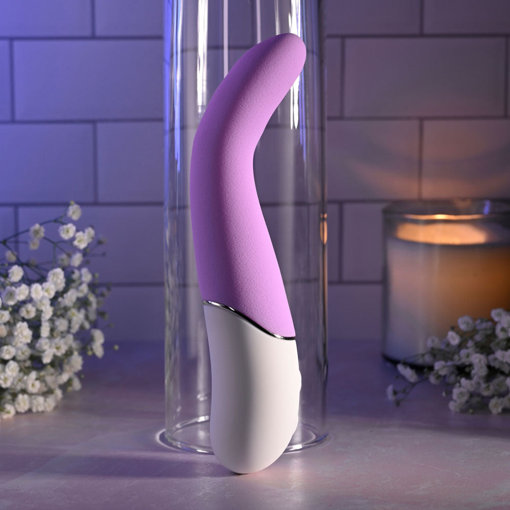 Evolved SLIP OF THE TONGUE - Purple 21.1cm USB Rechargeable Flicking Tongue Vibrator