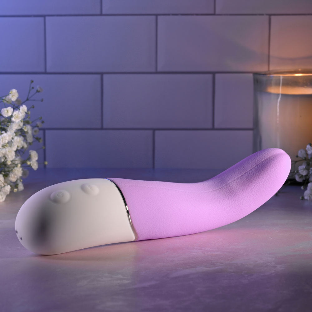 Evolved SLIP OF THE TONGUE - Purple 21.1cm USB Rechargeable Flicking Tongue Vibrator