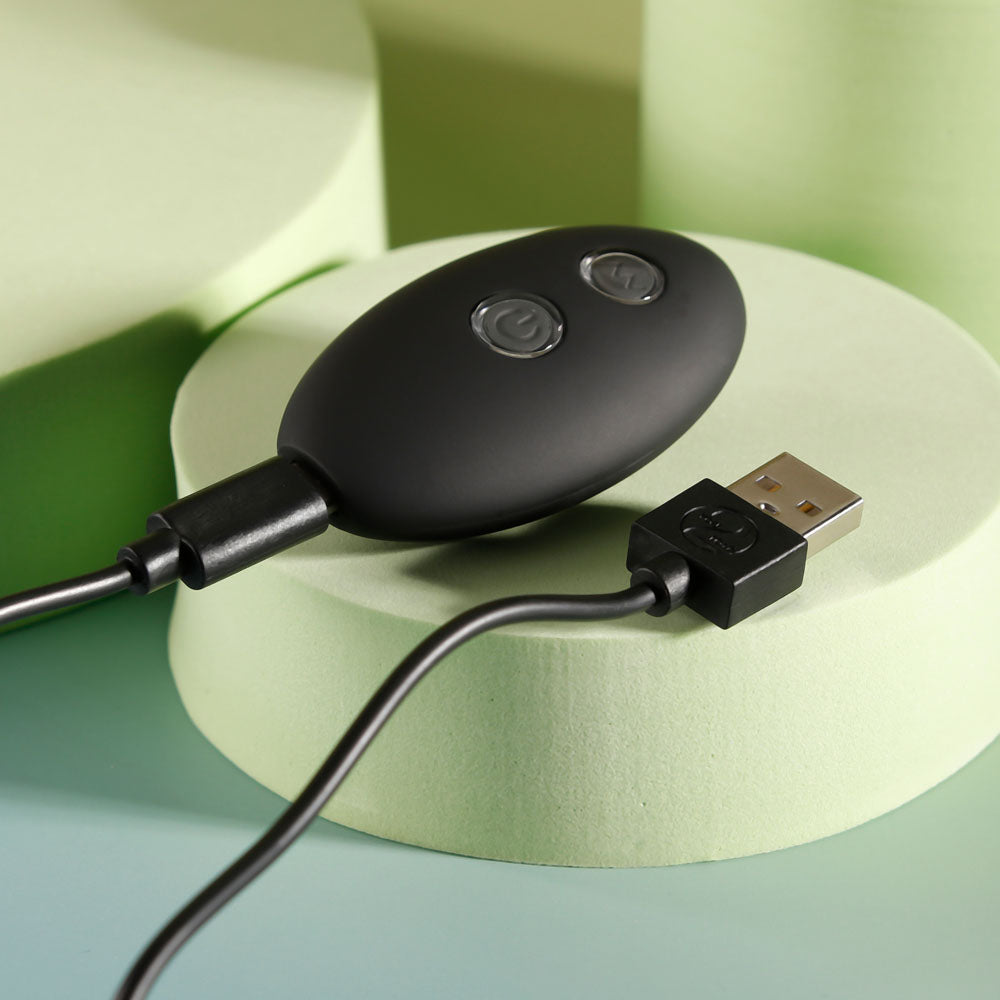 Evolved BEAD ME UP - Black 16.8cm Vibrating Anal Beads with Wireless Remote