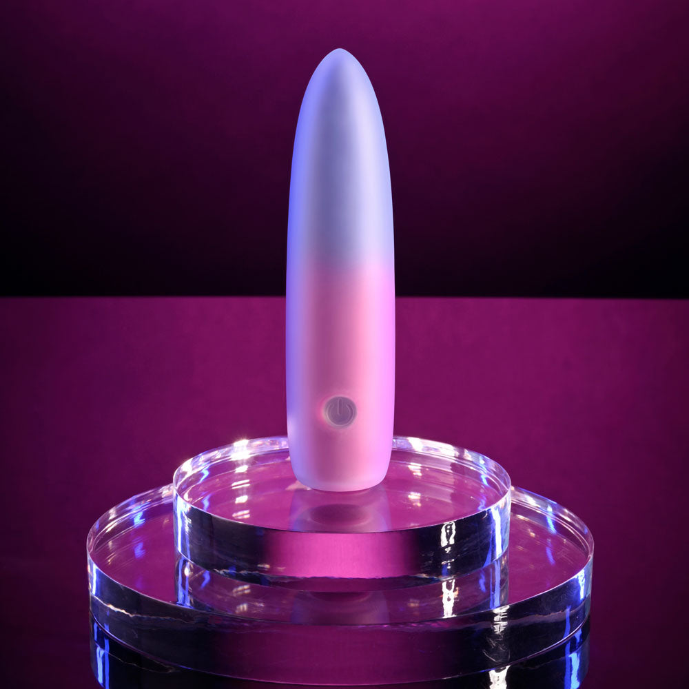 Evolved PARADISE BULLET - Pink/Purple 10.2cm USB Rechargeable Bullet