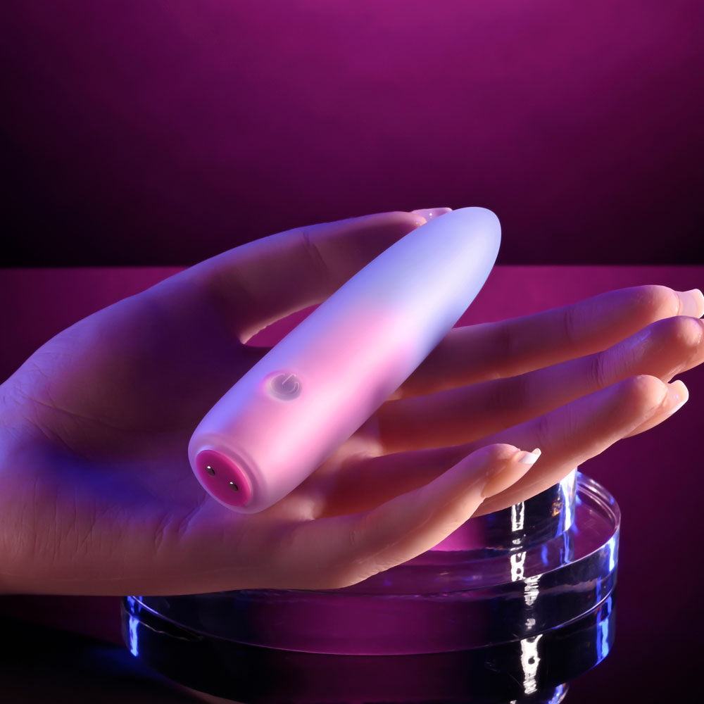 Evolved PARADISE BULLET - Pink/Purple 10.2cm USB Rechargeable Bullet