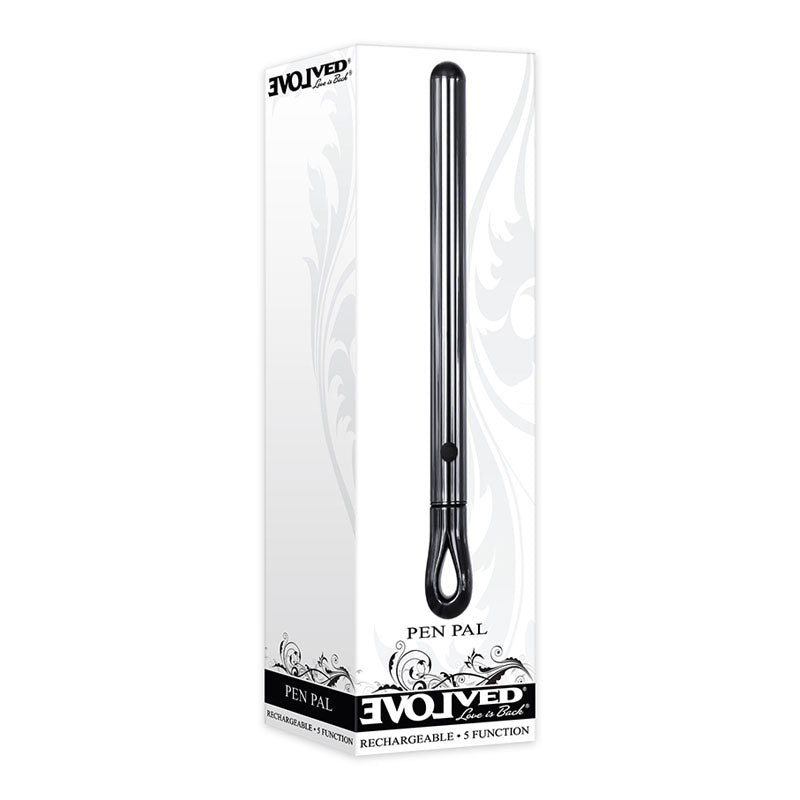 Evolved Pen Pal - Metallic 11.3cm USB Rechargeable Vibrator