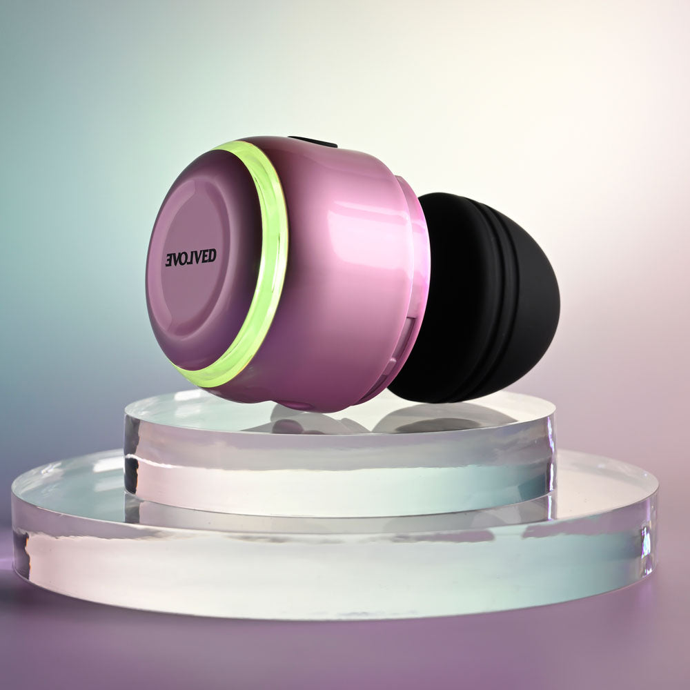 Evolved VACATION VIBES VIBRATING Pink/Black 8.5cm Stimulator