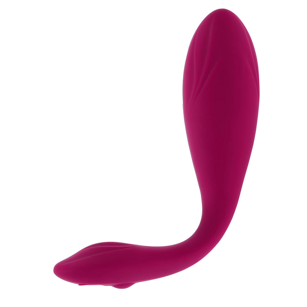 Evolved CHERRY POSE - Pink 16.1cm Flexible & Posable Vibrator with Remote