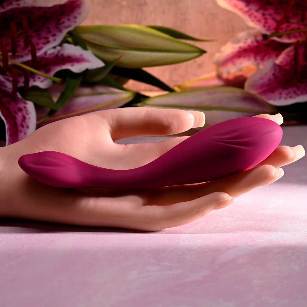 Evolved CHERRY POSE - Pink 16.1cm Flexible & Posable Vibrator with Remote