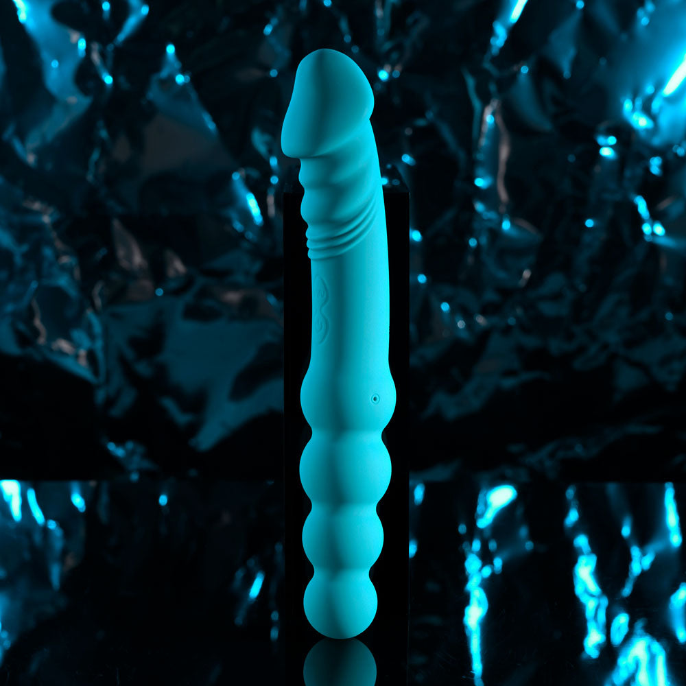 Evolved FLIP FLOP - Blue 23.1cm USB Rechargeable Dual Ended Vibrator