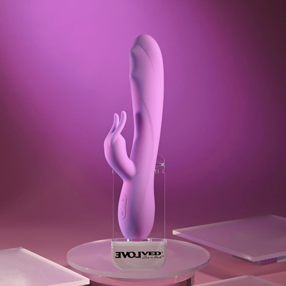 Evolved BEAD THE WAY - Pink 23.2cm Rabbit Vibrator