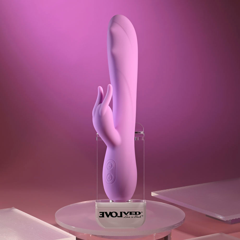 Evolved BEAD THE WAY - Pink 23.2cm Rabbit Vibrator