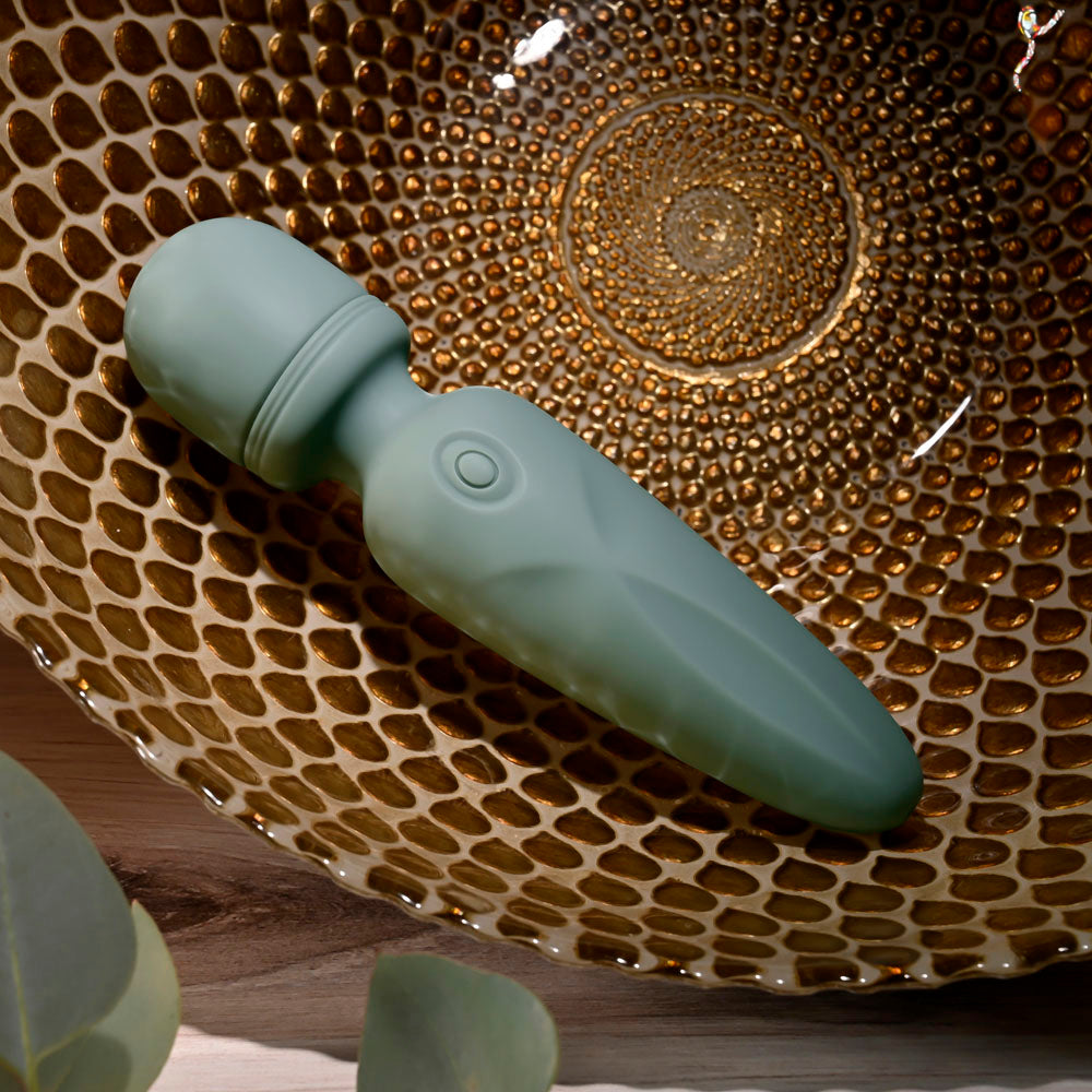 Evolved RUMBLE WAND - Olive Greeb 13.4cm Mini Massage Wand