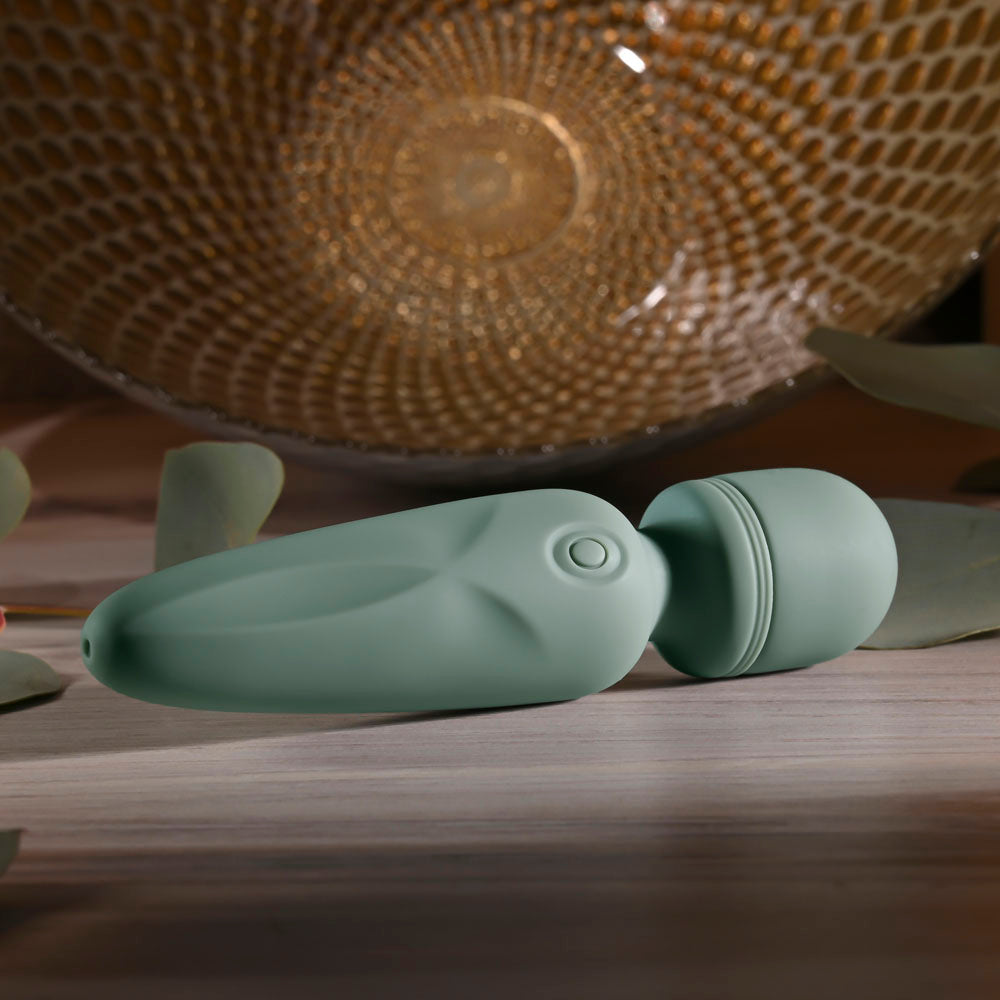 Evolved RUMBLE WAND - Olive Greeb 13.4cm Mini Massage Wand