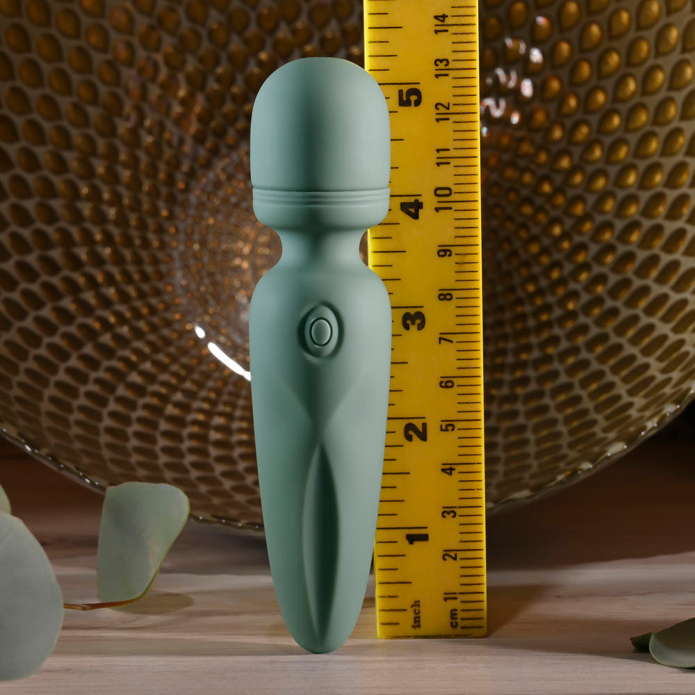 Evolved RUMBLE WAND - Olive Greeb 13.4cm Mini Massage Wand