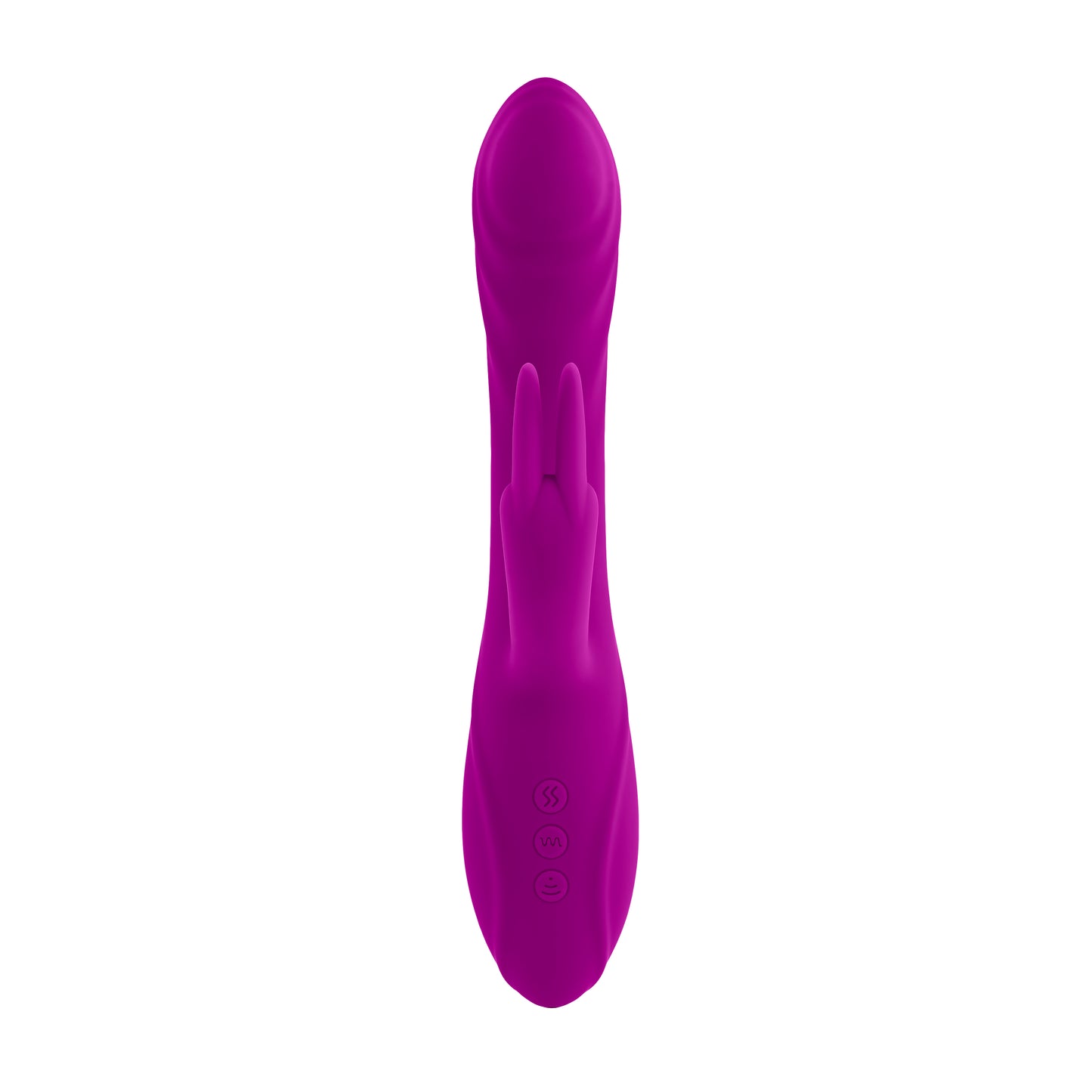 Evolved FOURGASM Purple 21.9cm Triple Vibrator with Suction