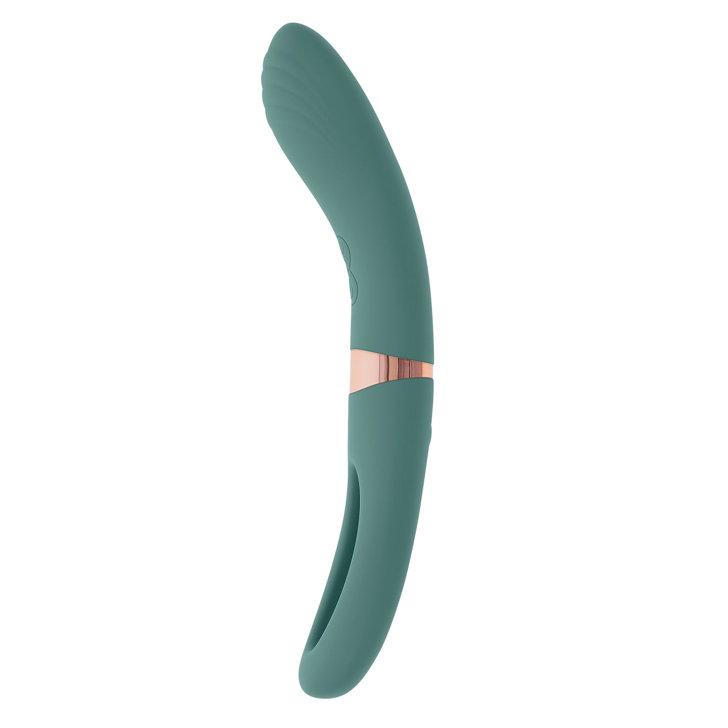 Evolved CHICK FLICK Olive Green 24cm USB Rechargeable Vibrator with Flicking Tip