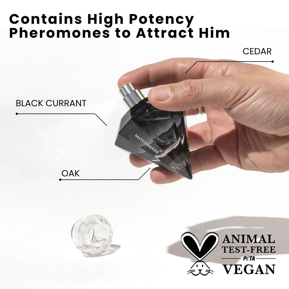 Eye Of Love Matchmaker Pheromone Body Spray Black Diamond LGTBQ for Men to attract Men 30ml