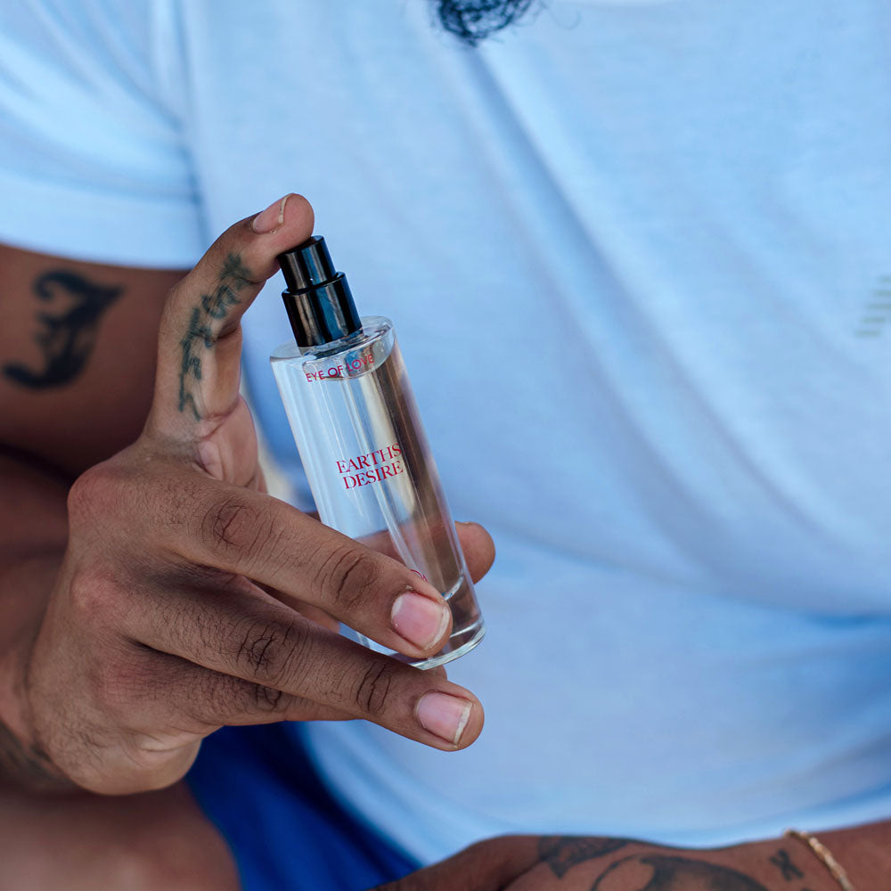 Eye Of Love Bloom Pheromone Earths Desire Cologne for Men to attract Women 30ml