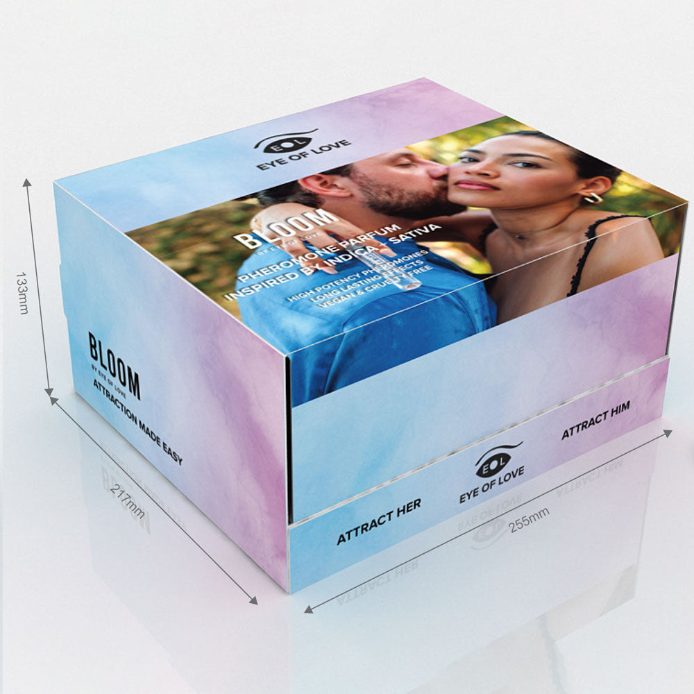 Eye Of Love Bloom Pheromone Body Spray 24 Pc POS Display incl Free Testers