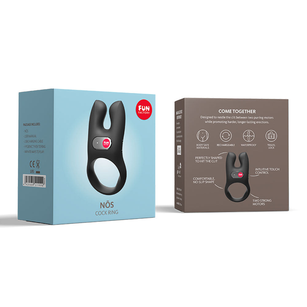 Fun Factory NOS Vibrating Couples Cock Ring