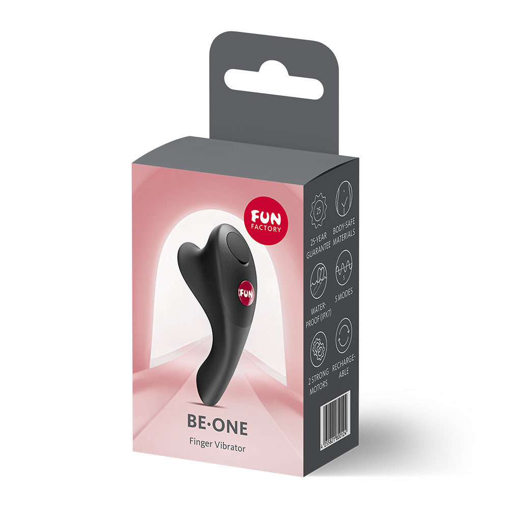 Fun Factory Be-One Finger Vibrator Black