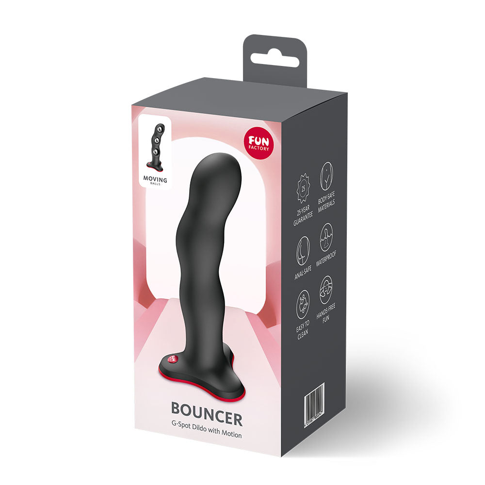 Fun Factory Bouncer Rotating Balls Dildo 2026 - Black