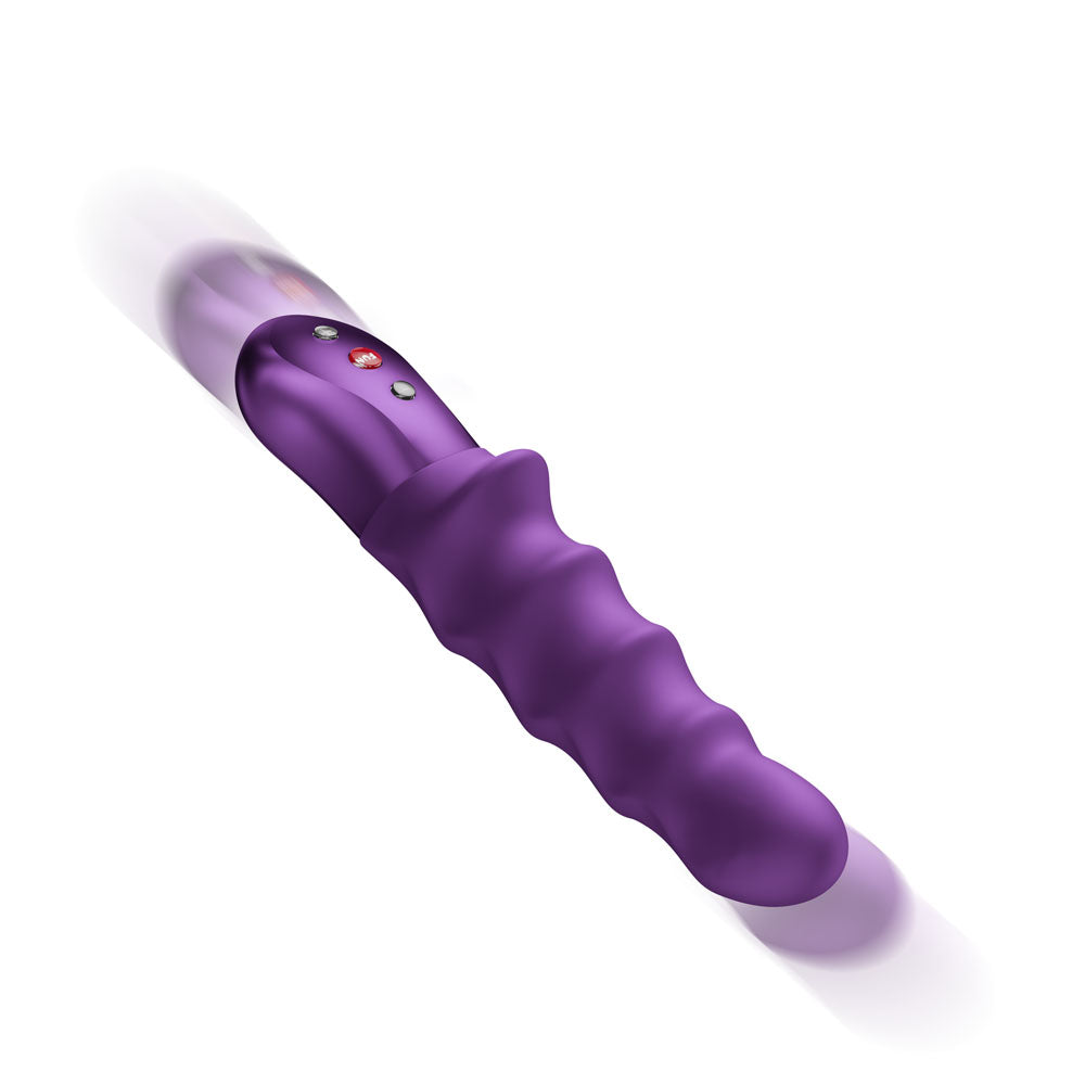 Fun Factory STRONG SURF Thrusting Vibrator Dark Violet