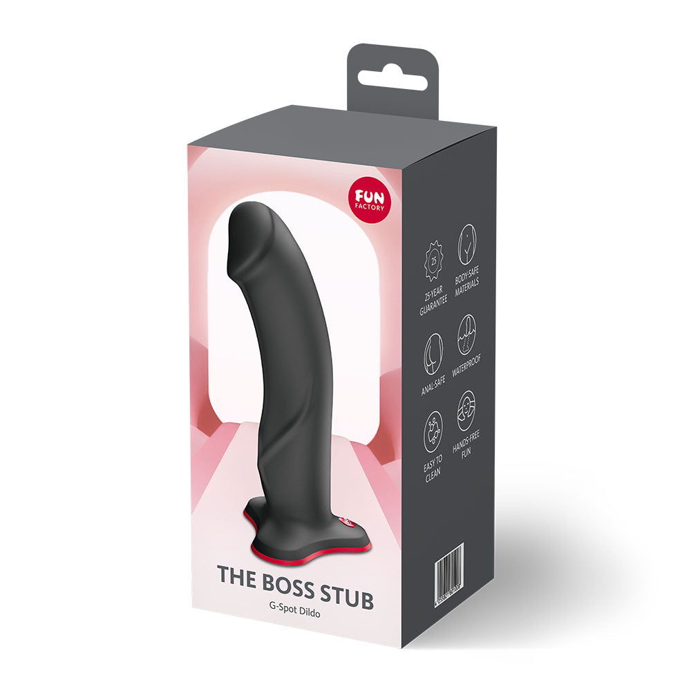 Fun Factory The Boss Stub Dildo - Black