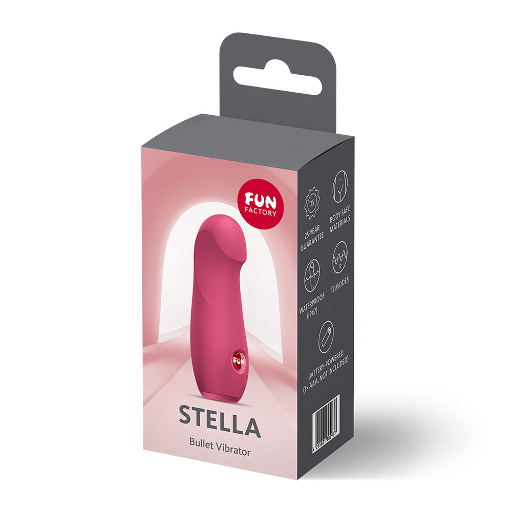 Fun Factory Stella Mini Bullet Vibrator - Raspberry