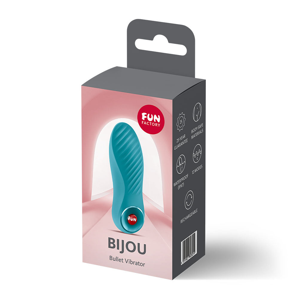 Fun Factory Bijou Bullet Vibrator Aquamarine