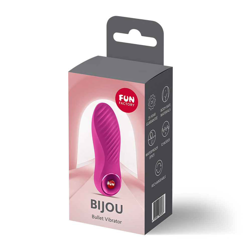 Fun Factory Bijou Bullet Vibrator - MULTIPLE COLOURS