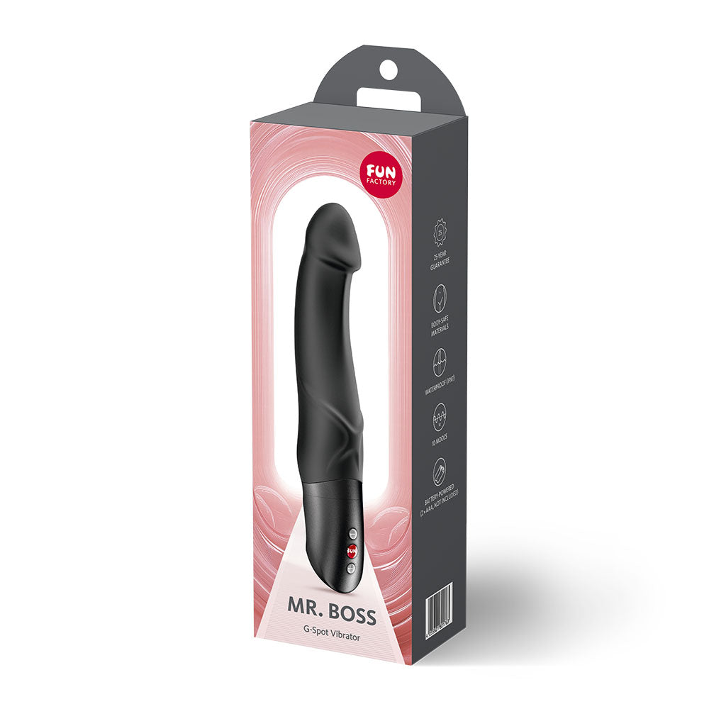 Fun Factory MR. BOSS G-Spot Vibrator 2026 - Black