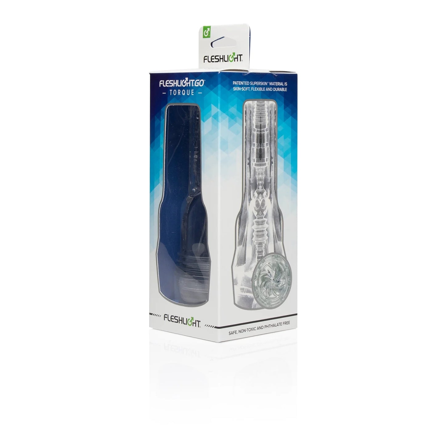 Fleshlight GO Torque - Clear Masturbator