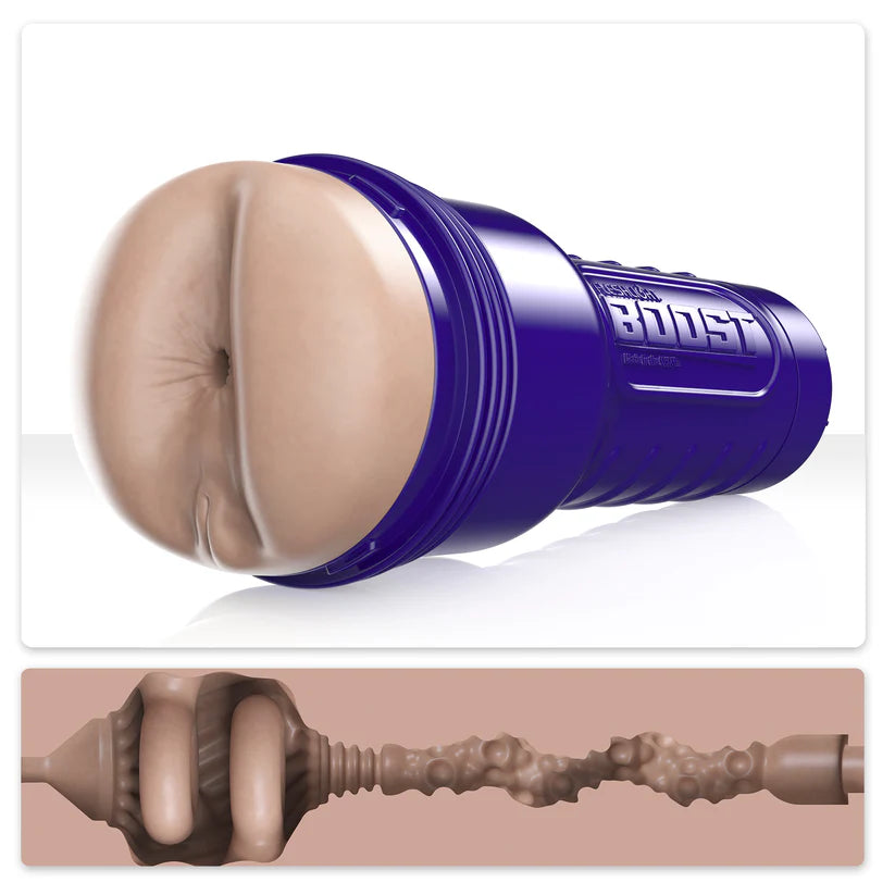 Fleshlight Boost Blast Female Ass Masturbator Light Medium Flesh