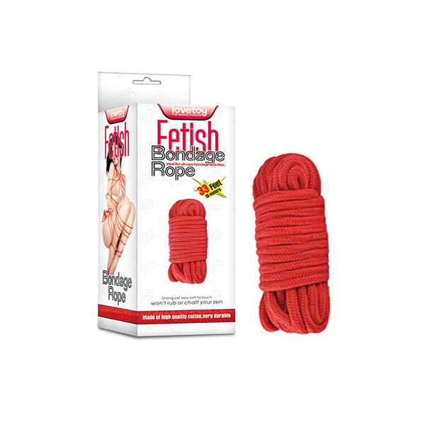 Lovetoy | Fetish Bondage Rope Red 10m