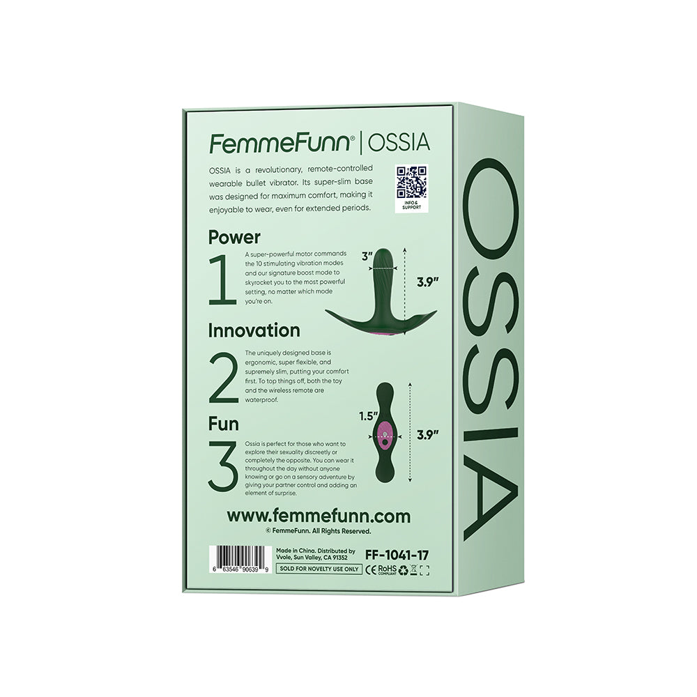 Femme Funn Ossia Wearable Bullet Vibrator with Remote Control