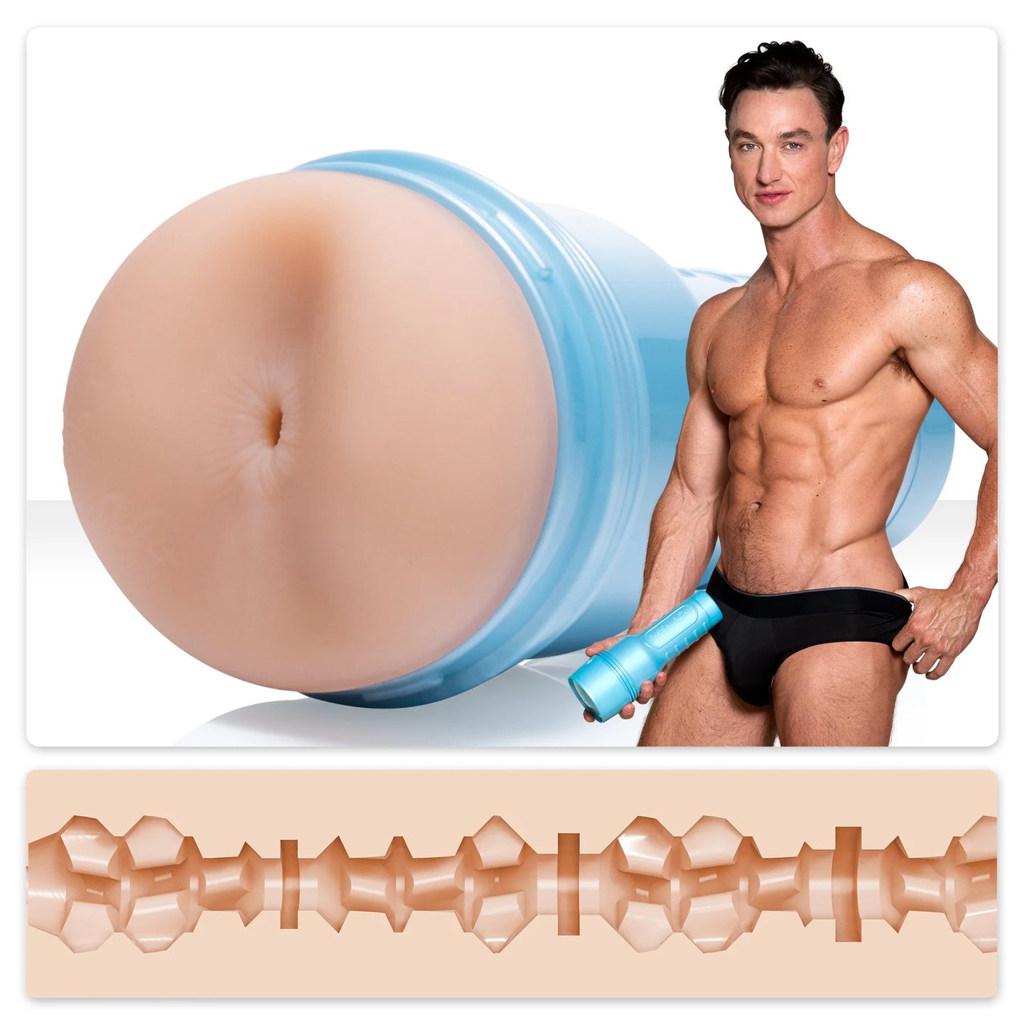 Fleshlight Fleshjack Boys Cade Maddox Alpha Ass Masturbator