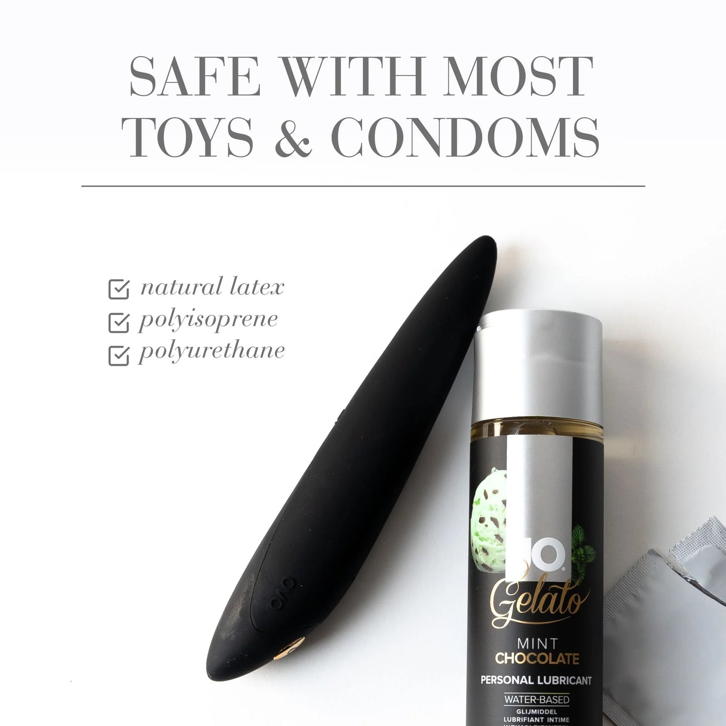 JO Gelato Mint Chocolate Water Based Flavoured Lubricant 4oz/120ml