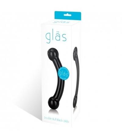 Electric EEL | GLAS 5.5" Double Bull Black Dildo