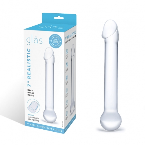Electric EEL | GLAS 7" Realistic Head Dildo
