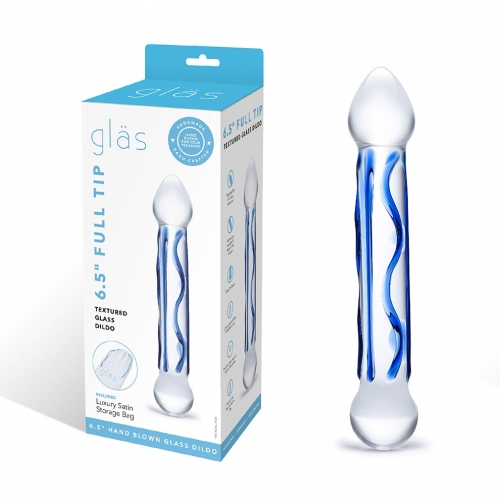 Electric EEL | GLAS 6.5" Full Tip Textured Dildo