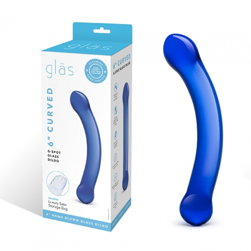 Electric EEL | GLAS 6" Curved G-Spot Dildo